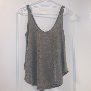 Women’s Metallic Knit Tank Top